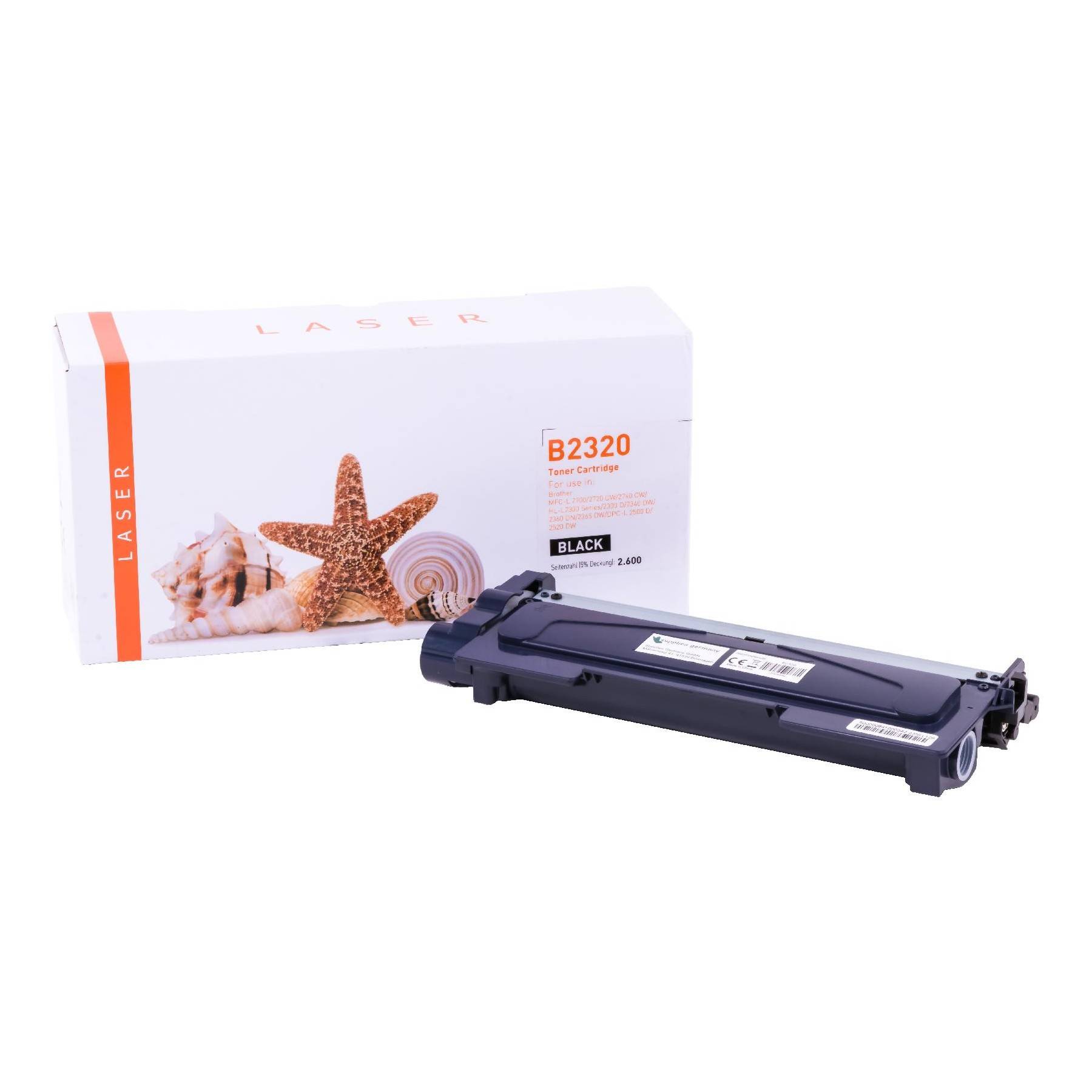 Kompatibles Toner-Kit schwarz HC (TN-2320-3) ersetzt TN-2320