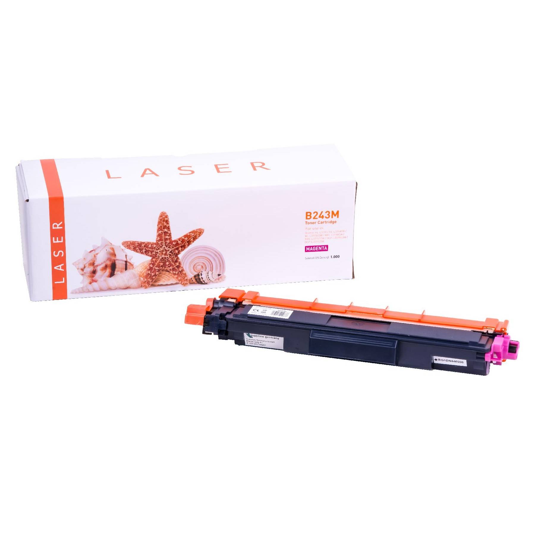Kompatible Toner-Kartusche magenta (TN-243M-3) ersetzt TN-243M
