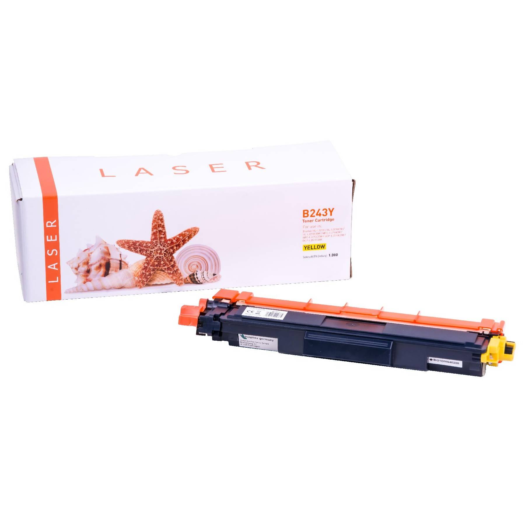 Kompatible Toner-Kartusche gelb (TN-243Y-3) ersetzt TN-243Y