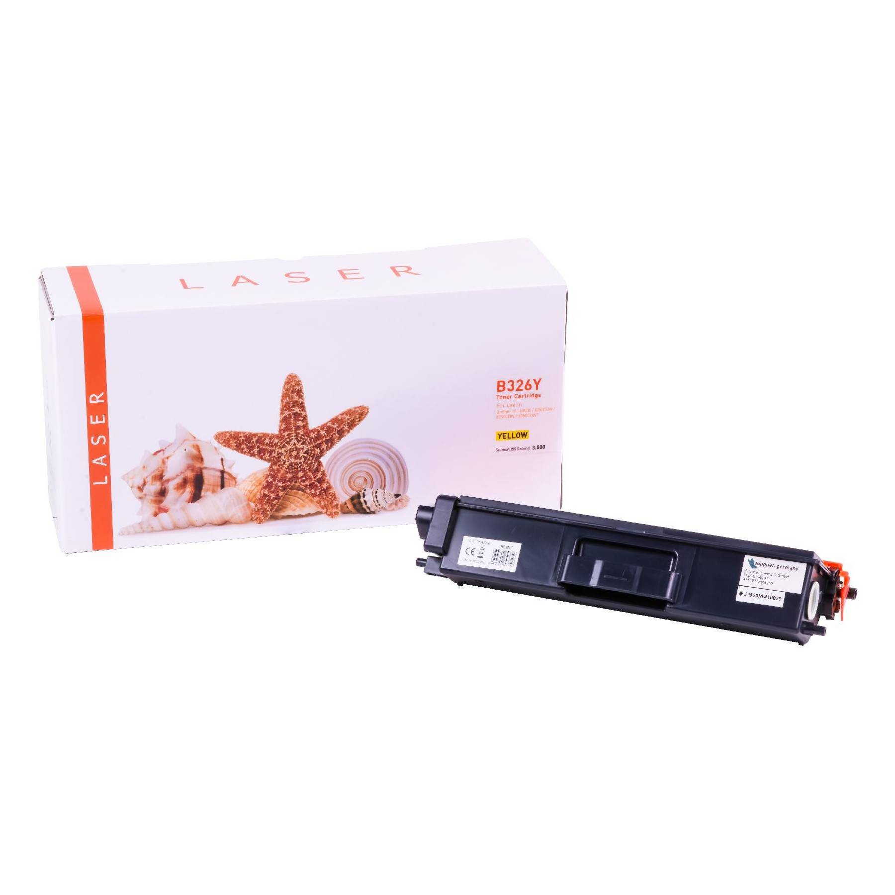Kompatibles Toner-Kit gelb HC (TN-326Y-3) ersetzt TN-326Y