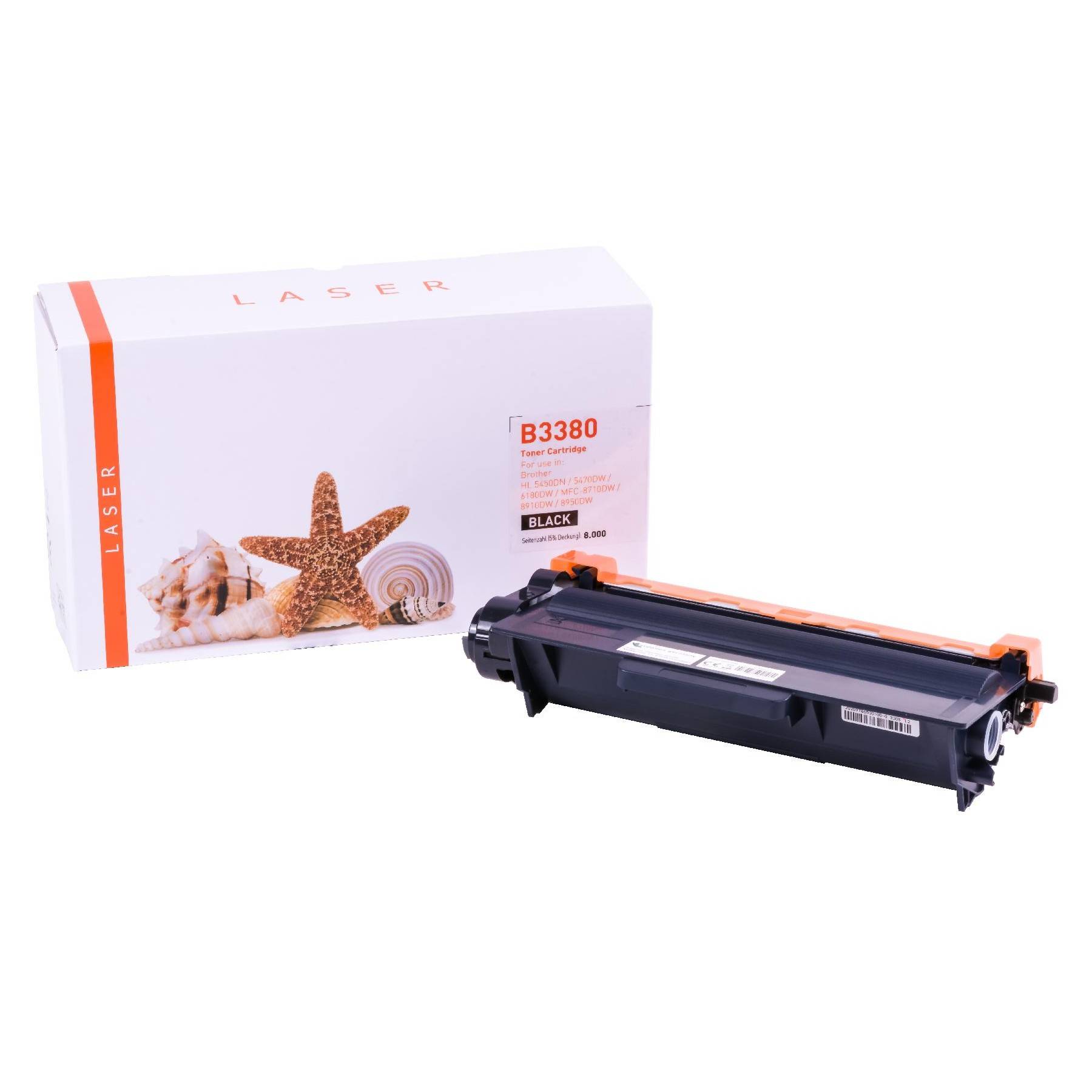 Kompatible Toner-Kartusche schwarz HC (TN-3380-3) ersetzt TN-3380