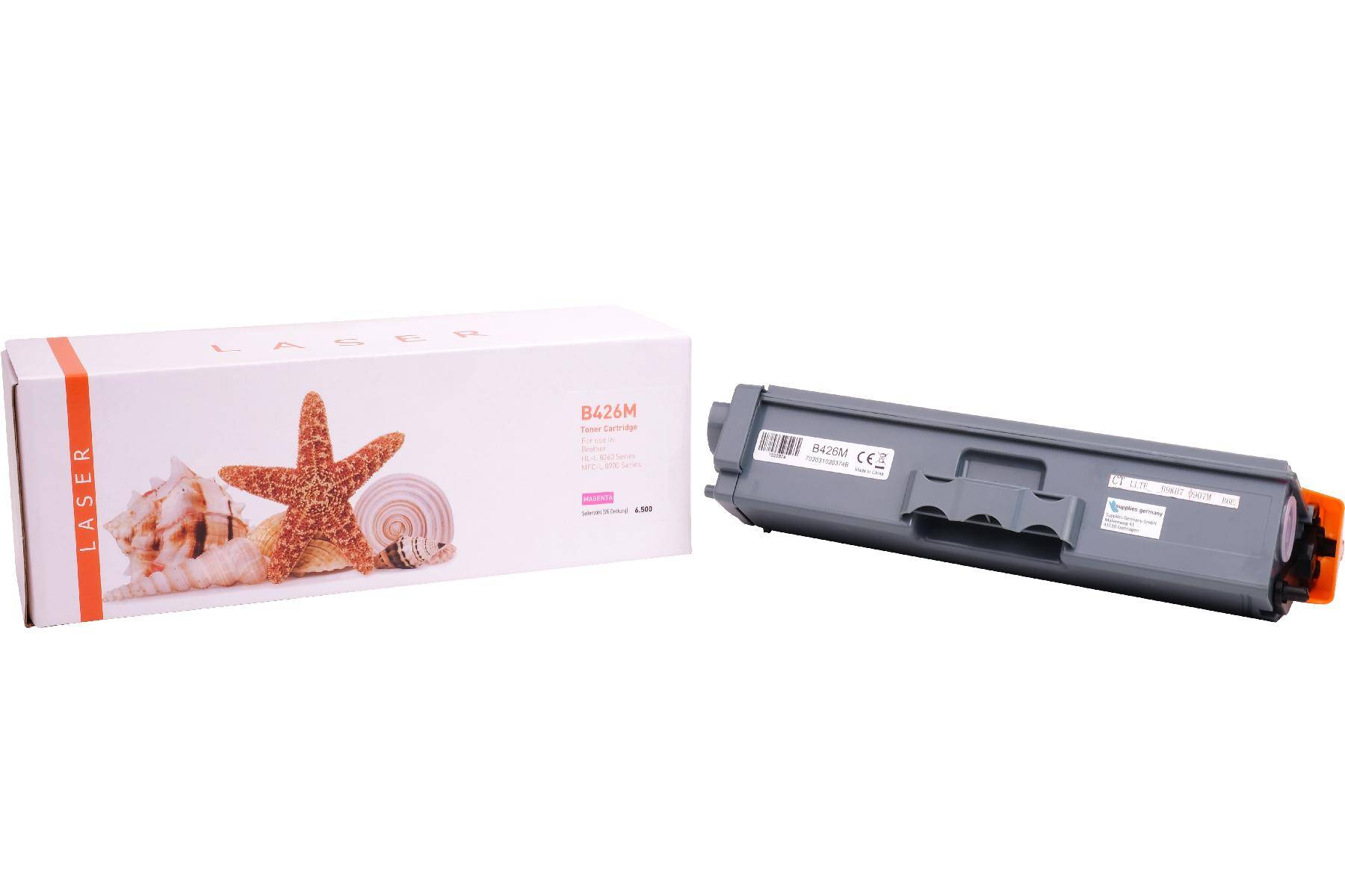 Kompatible Toner-Kartusche magenta HC plus (TN-426M-3) ersetzt TN-426M