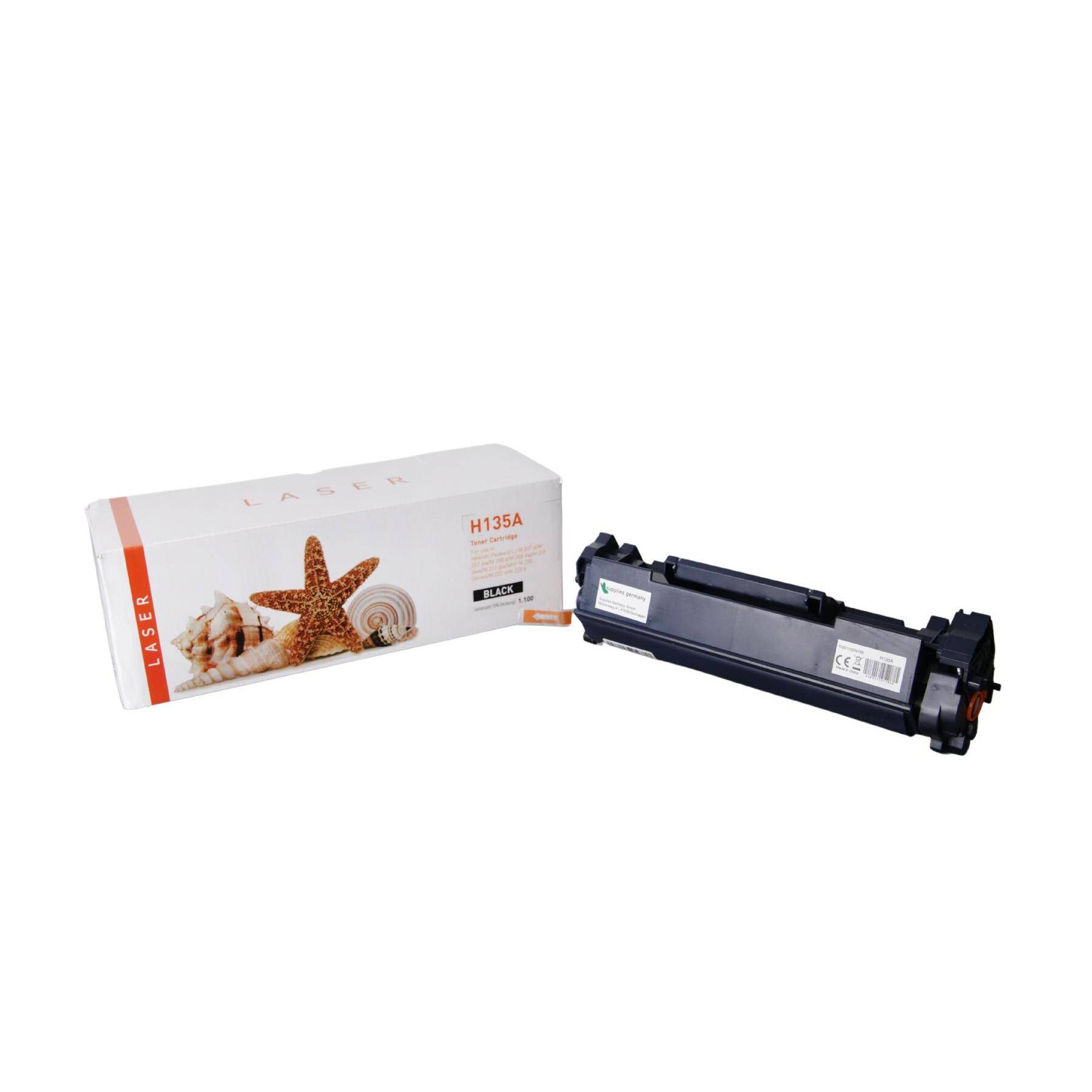Kompatible Toner-Kartusche schwarz SC (W1350A-3) ersetzt 135A