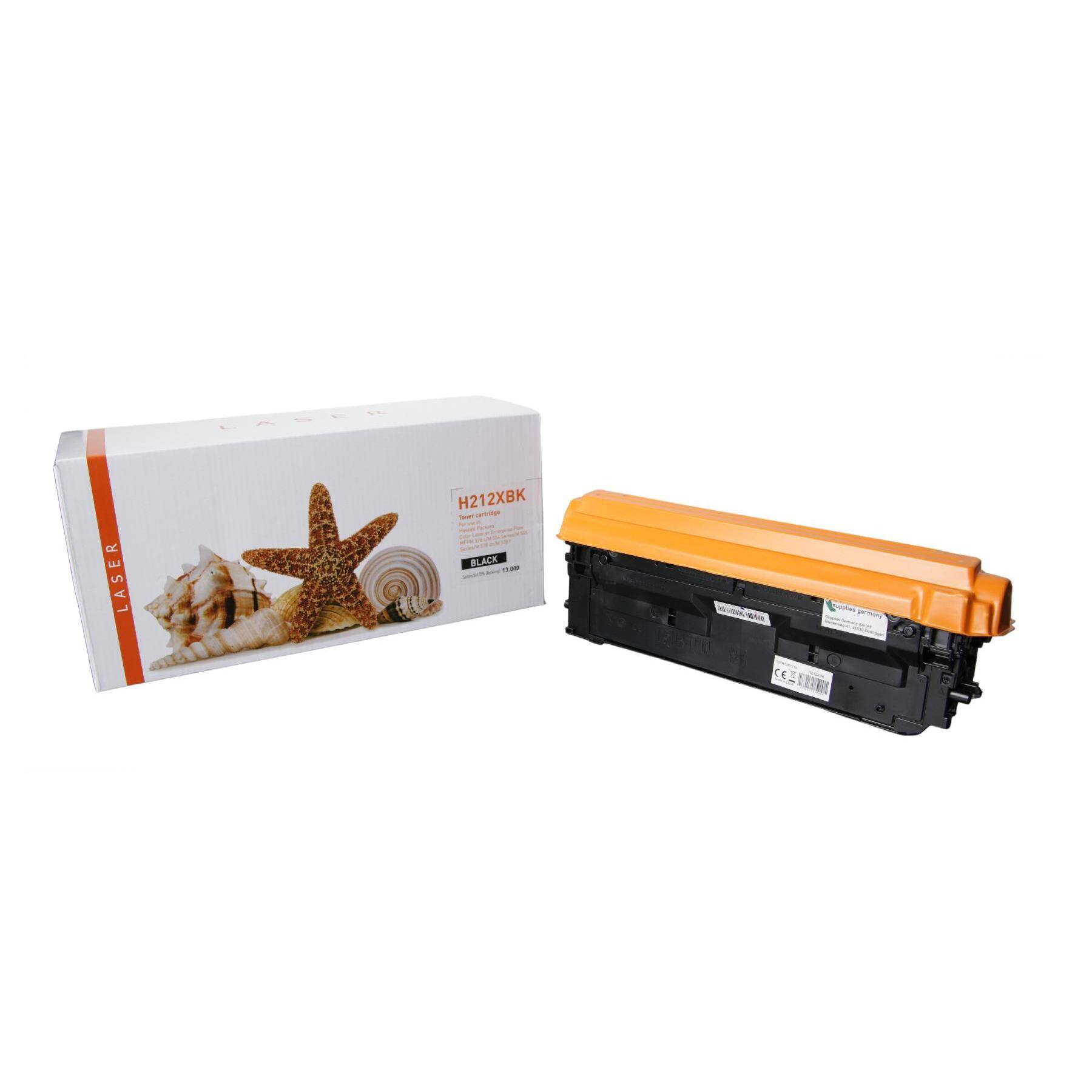 Kompatible Toner-Kartusche schwarz HC (W2120X-3) ersetzt 212A