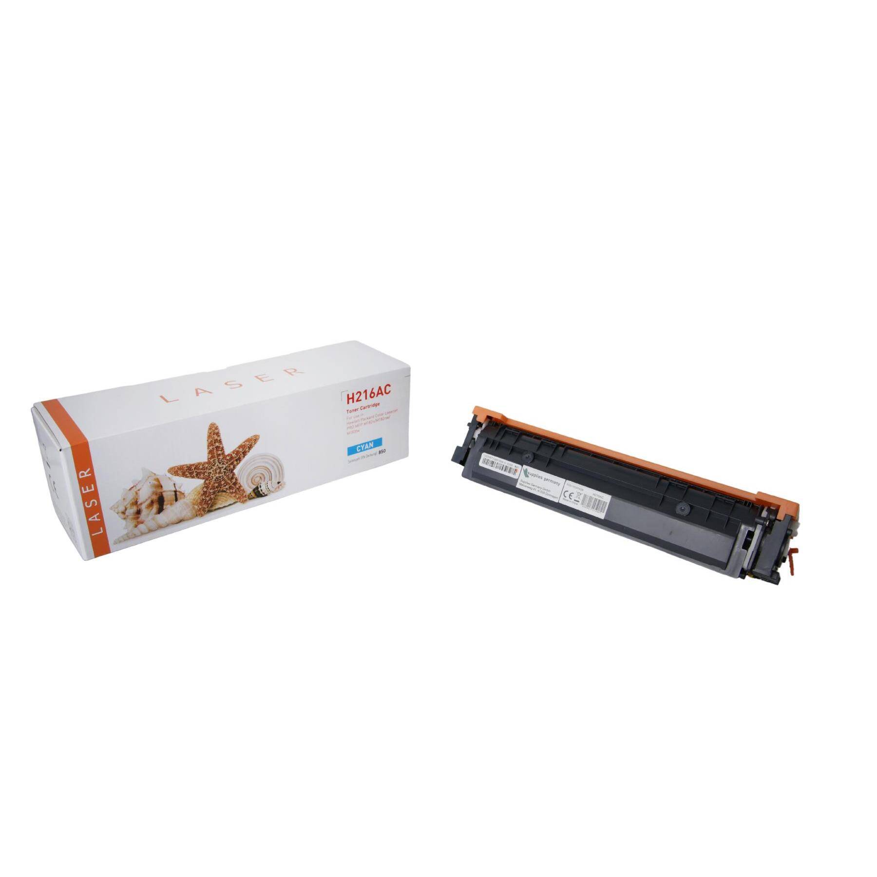 Kompatible Toner-Kartusche cyan (W2411A-3) ersetzt 216A