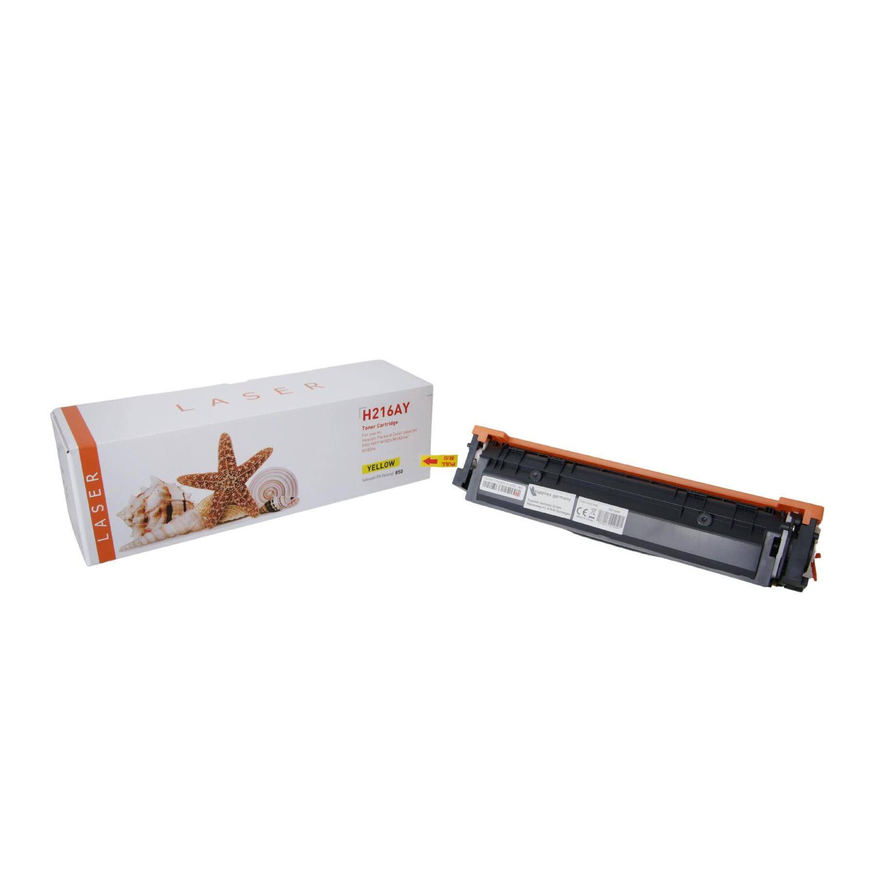 Kompatible Toner-Kartusche gelb (W2412A-3) ersetzt 216A