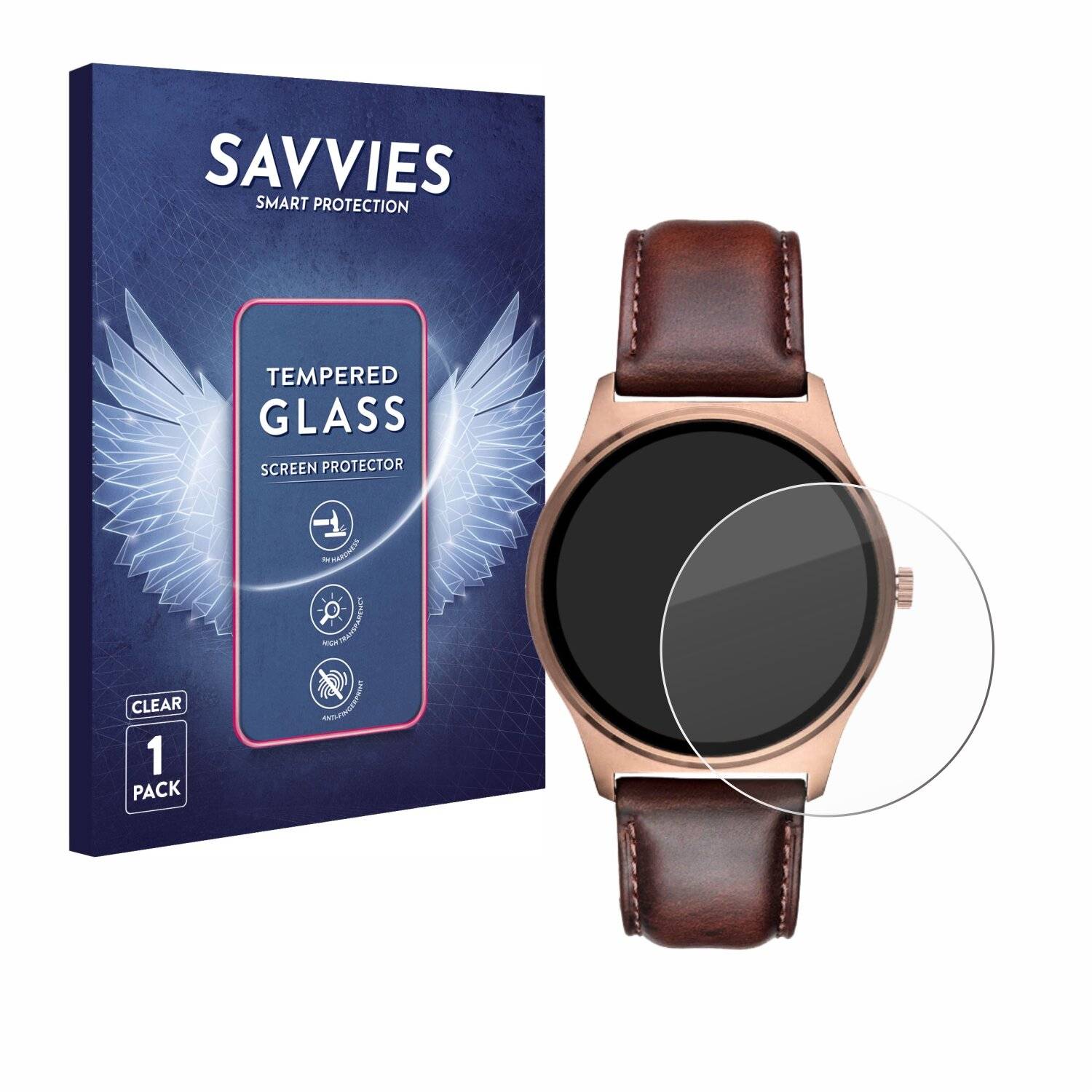 Savvies Clear Schutzglas für Xcoast QIN XC