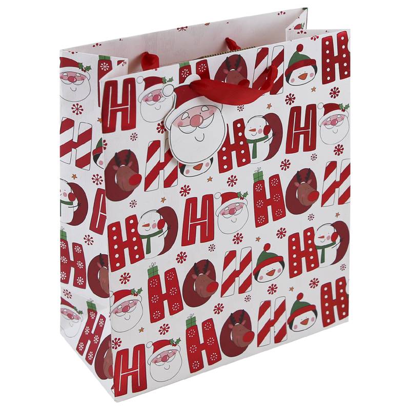 Clairefontaine Weihnachts-Geschenktüte "Hohoho II", klein