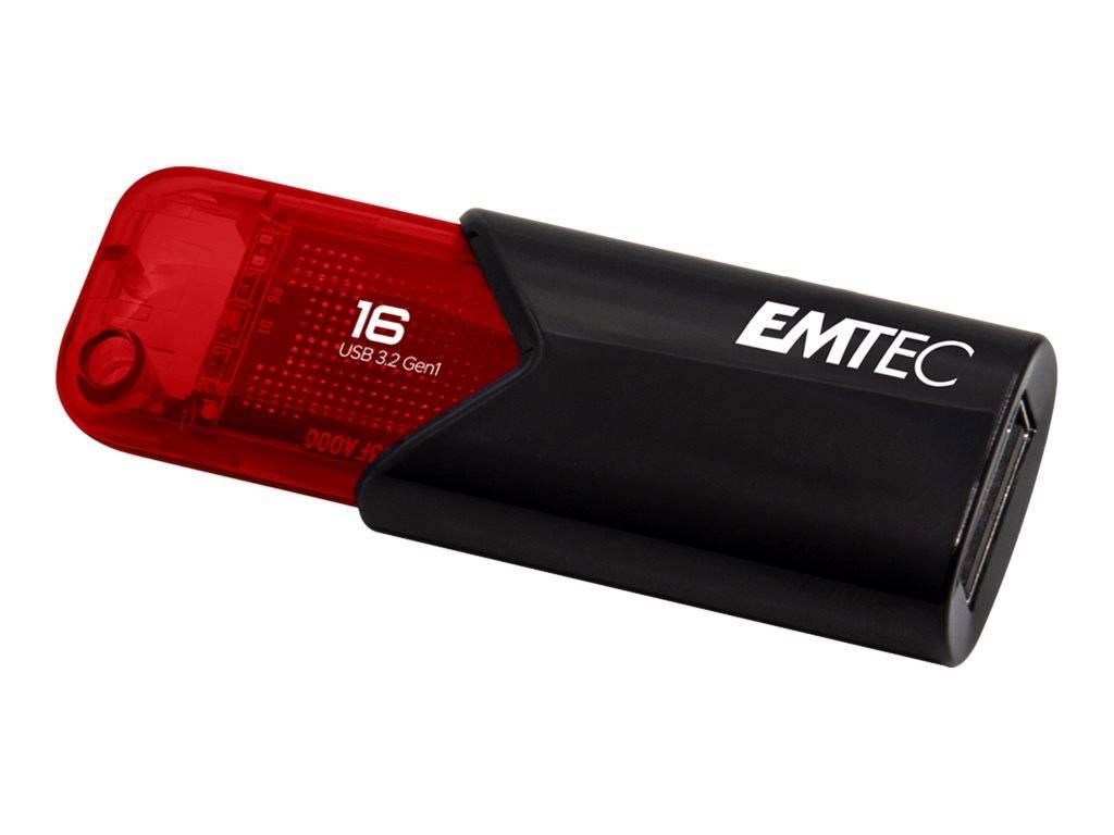Emtec USB3.2 Click Easy B110 16GB Red Eingabe / Ausgabe USB-Stick