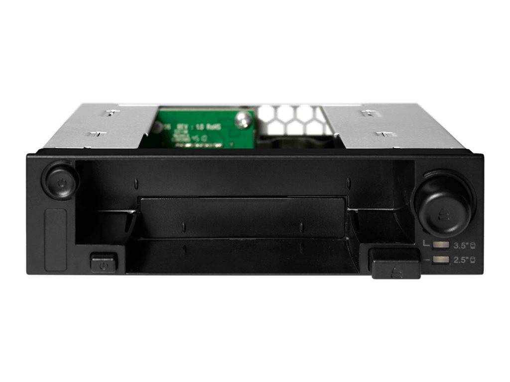 We-Ra. IcyDock 6,3/8.9cm SATAI-III in 1x5,25 bis zu 12,5mm Multimedia-Technik Festplattenwechselr.