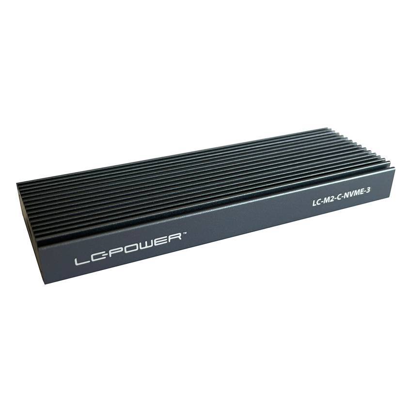 LC-Power SSD-Gehäuse für NVMe-M.2-SSD LC-M2-C-NVME-3 Multimedia-Technik SSD Zubehör