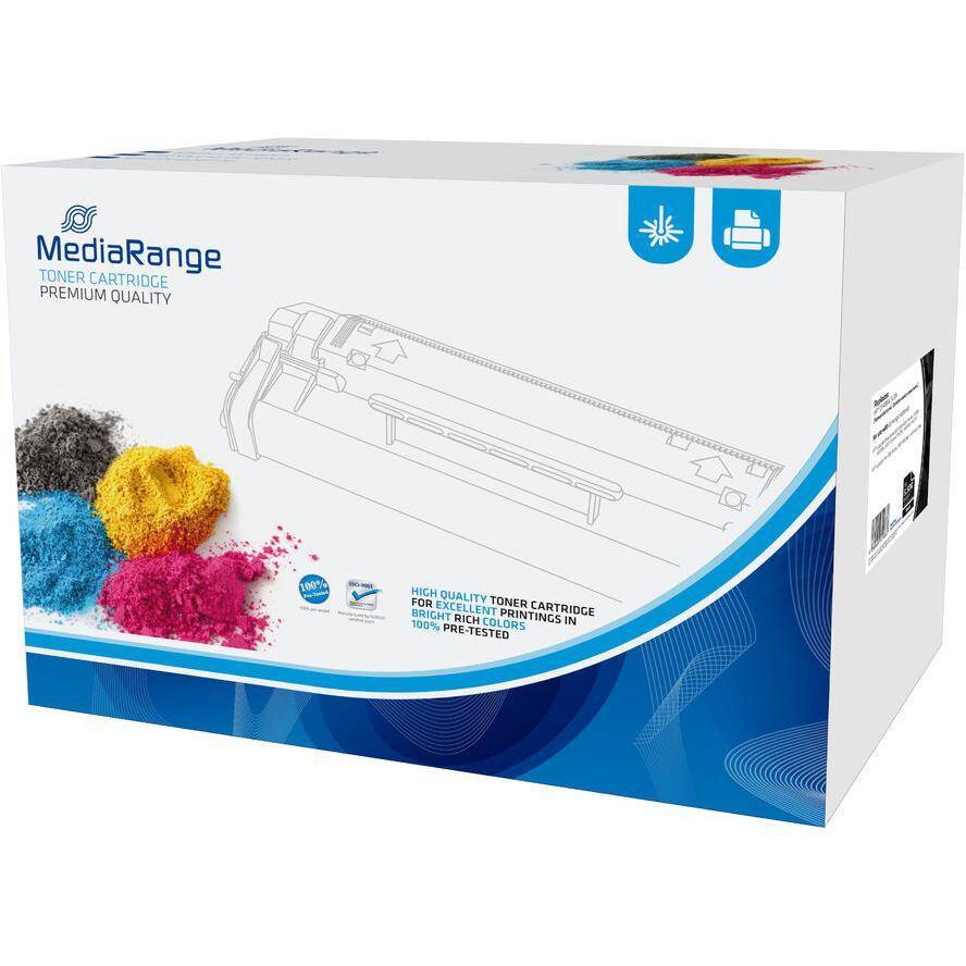 MediaRange Toner HP für CE400A/507A mit Chip schwarz Multimedia-Technik HP