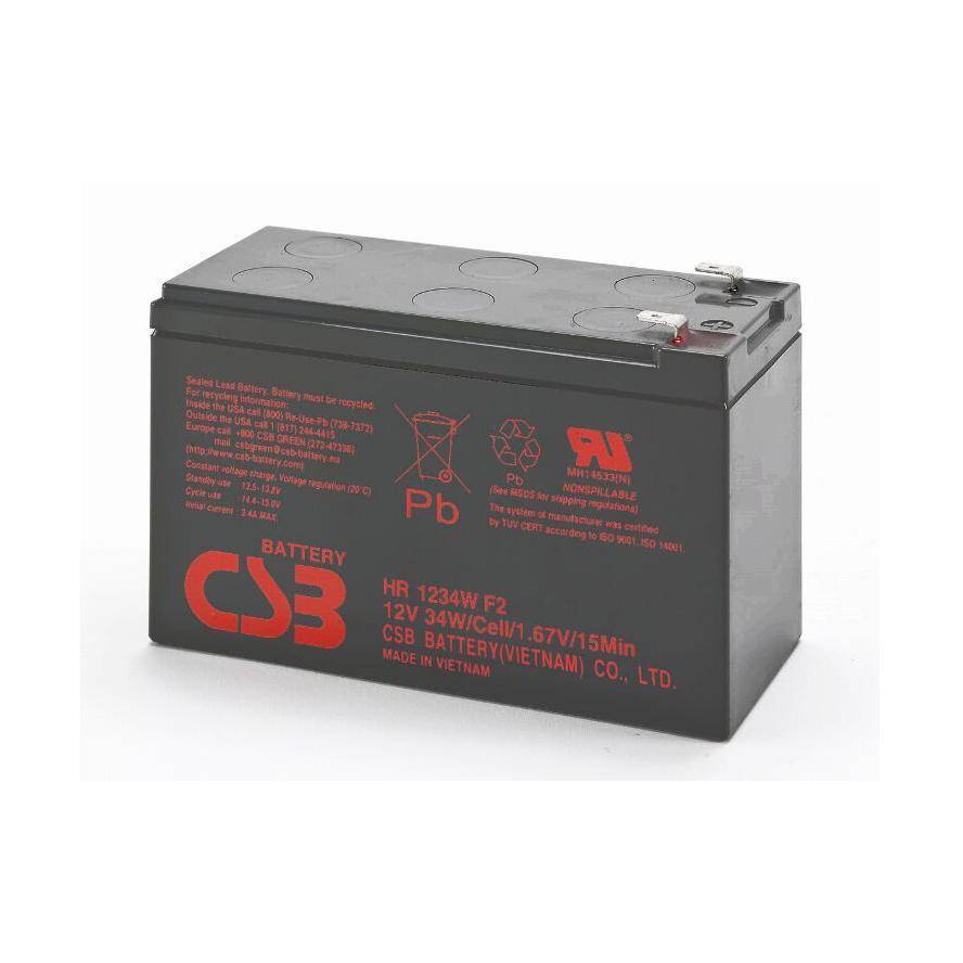Bluewalker USV Batterie Powerwalker CSB HR 1234W Multimedia-Technik USV Batterien