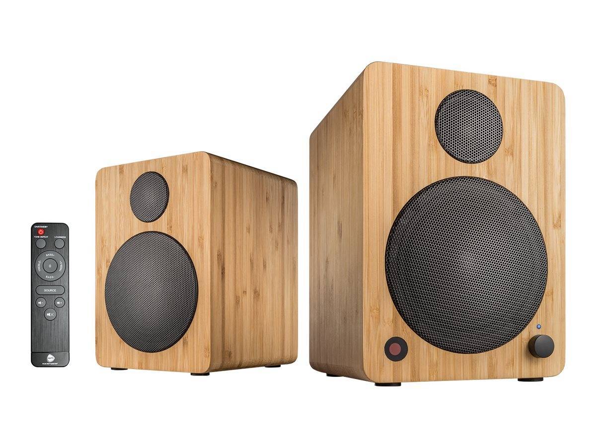 Wavemaster CUBE NEO Mini 2.0 bamboo retail Multimedia-Technik Aktivboxen