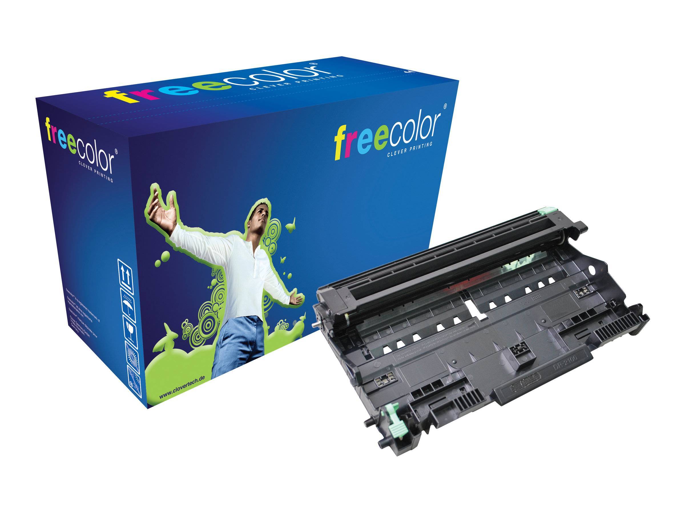 Freecolor Trommel-Kit Brother DR-2100 kompatibel Multimedia-Technik Toner