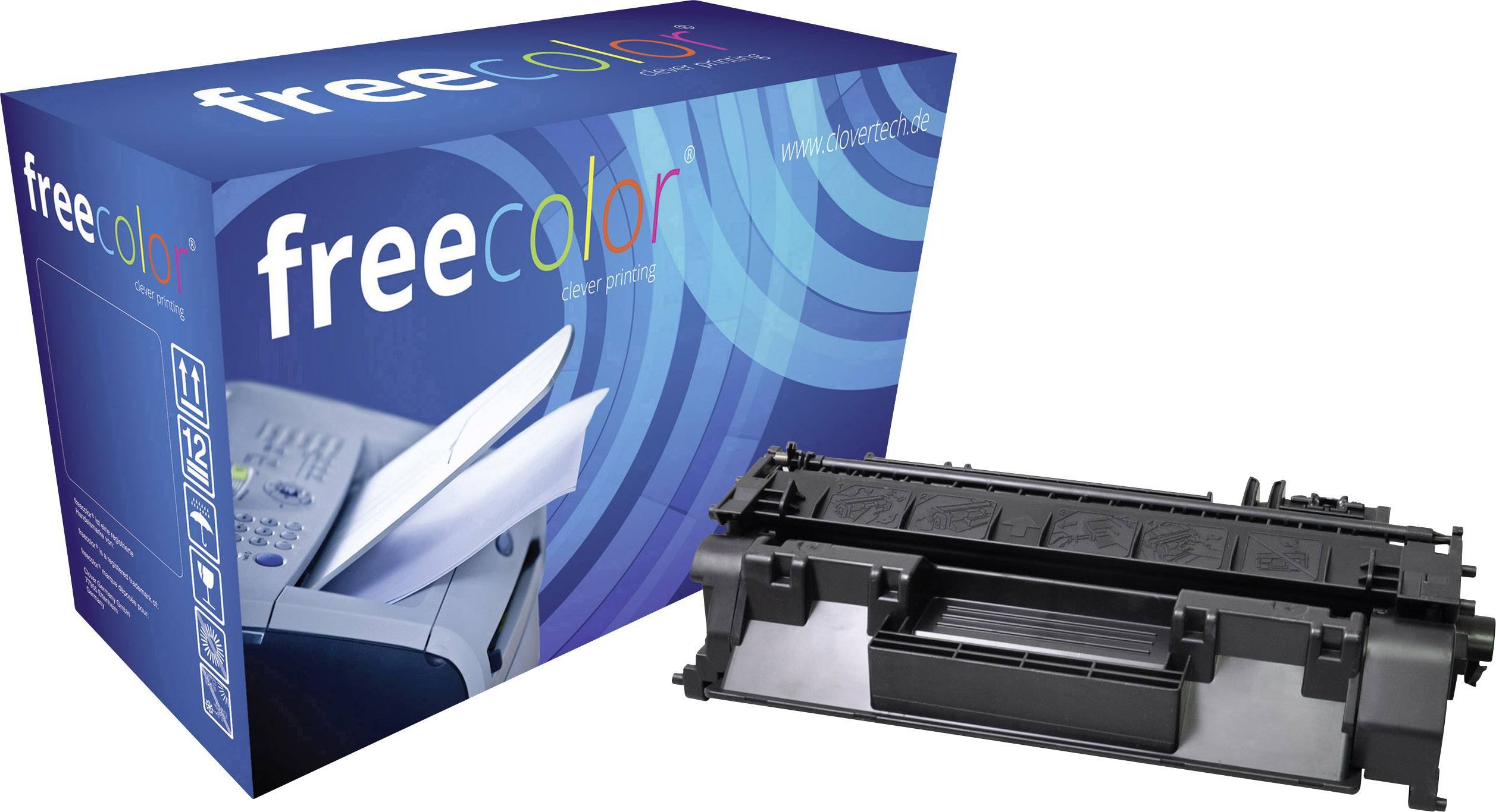 Freecolor Toner HP LJ P2035/2055A black CE505A kompatibel Multimedia-Technik HP