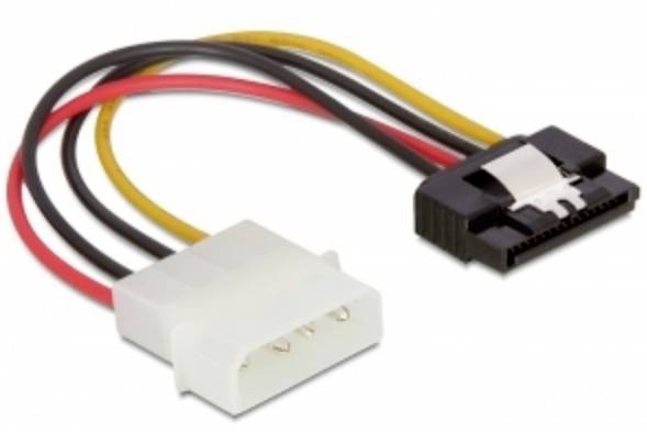 DELOCK Stromkabel SATA 15Pin -> Molex 4Pin Bu/St 0.15m Multimedia-Technik