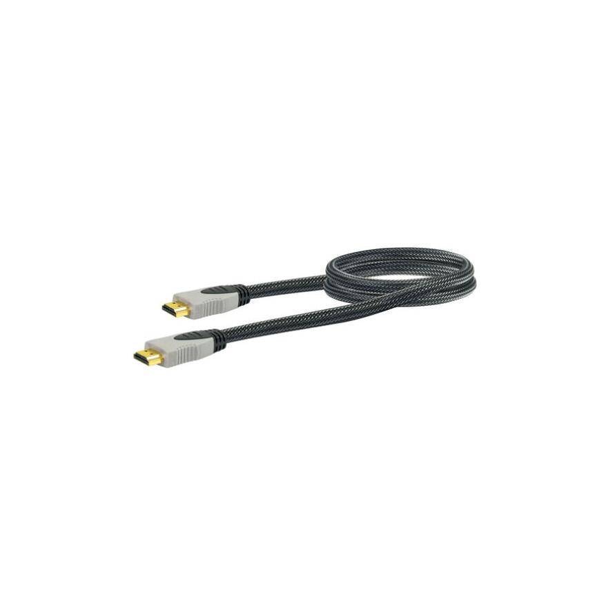 Schwaiger HDMI-Kabel 1,5m HighSpeed/Ethernet Schwarz Multimedia-Technik