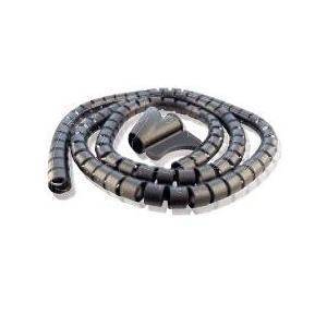 Schwaiger Kabelspiralschlauch 28mm 1,5 m Schwarz Installation / Reinigung Kennzeichnung und und