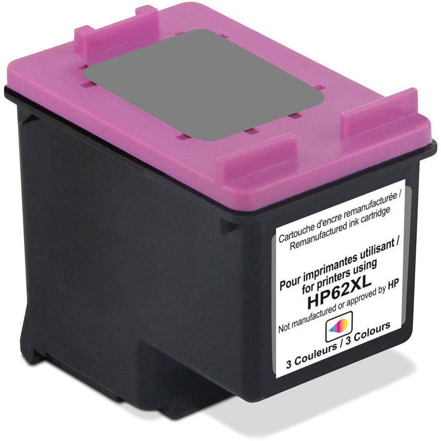 Freecolor Patrone HP 62XL color C/M/Y remanufactured Multimedia-Technik Patronen HP