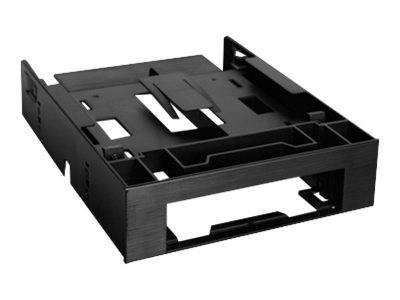 Adapter IcyDock 3,5 -> 5,25 + 2x6,3cm HDDs/SSDs 7-9,5mm Multimedia-Technik