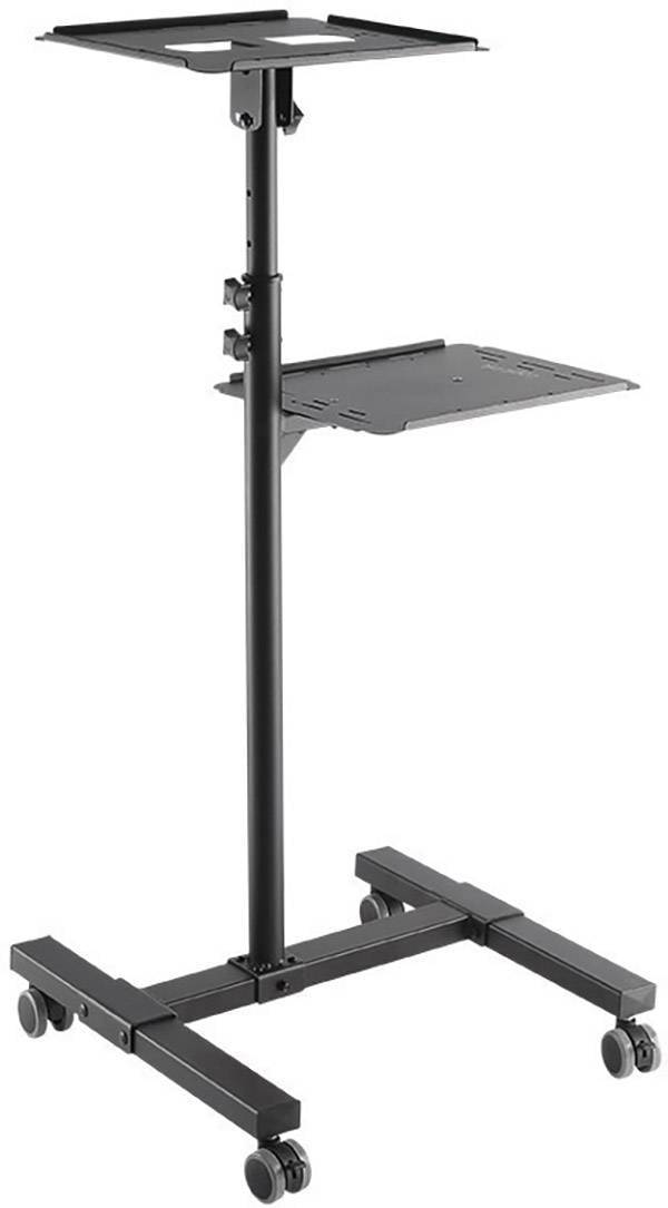 Logilink Projektor/Laptop Wagen, verstellbar, Max.10KG, schw Multimedia-Technik Monitor-Laptop