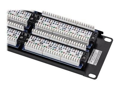 TRENDnet Patchpanel 48-Port Cat5/5e ungeschirmt 19 Multimedia-Technik Netzwerkzubehör