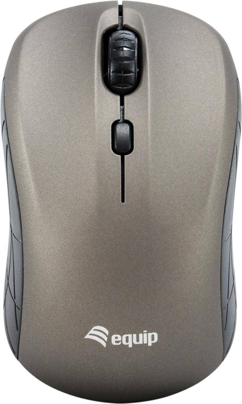 Equip Reisemaus Wireless USB-A L+R schwarz Eingabe / Ausgabe Mäuse & Tastaturen