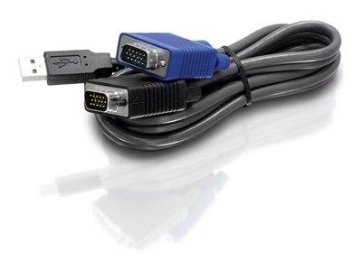 TRENDnet KVM Kabel USB /VGA 5m Multimedia-Technik KVM