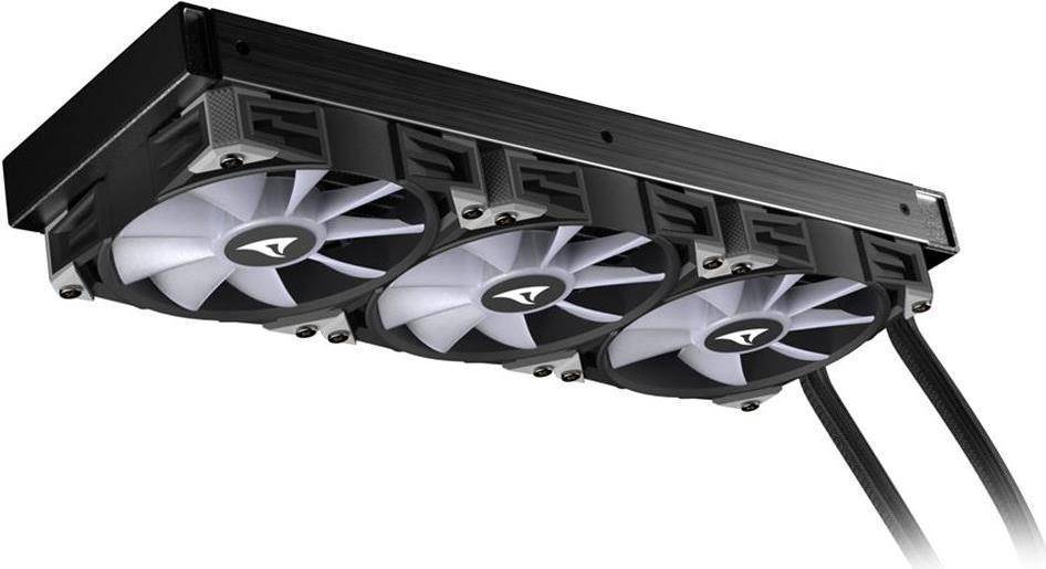 Sharkoon Wasserkühlung S90 RGB 3 Lüfter 360mm schwarz Multimedia-Technik Wasserkühler