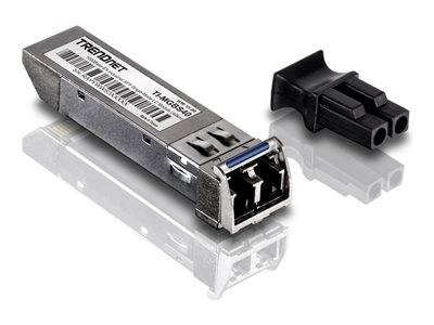 TRENDnet 1000BASE-EX Industrielles SFP LC-Modul (40km) Multimedia-Technik SFP Transceiver
