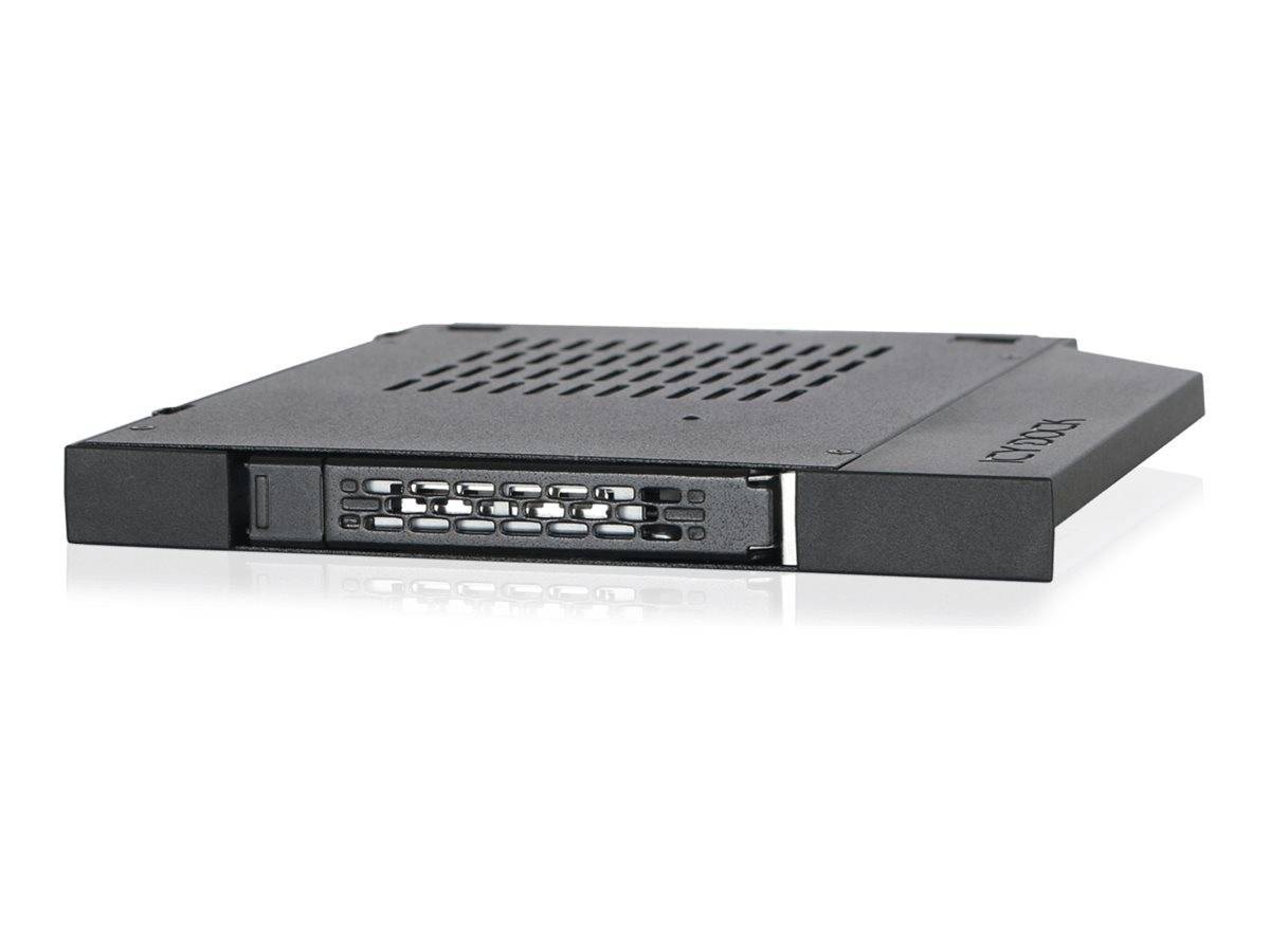 We-Ra. IcyDock 6,3cm SATAI-III/SAS HDD&SSD Slim ODD 12,7mm Multimedia-Technik Festplattenwechselr.