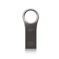 Silicon Power USB-Stick 32GB USB3.0 J80 Silver/Zinc Alu Eingabe / Ausgabe