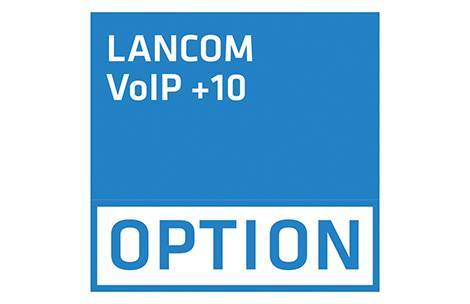LANCOM VoIP +10 Option Multimedia-Technik Software Lizenzen Sonstiges Zubehör und Ersatzteile