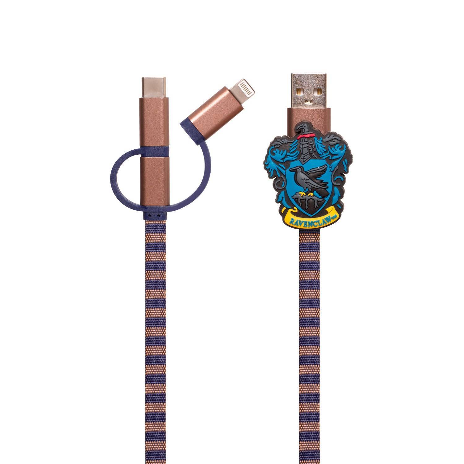 ThumbsUp! Ladekabel Ravenclaw 3in1 Lightning/Micro/USBC Multimedia-Technik