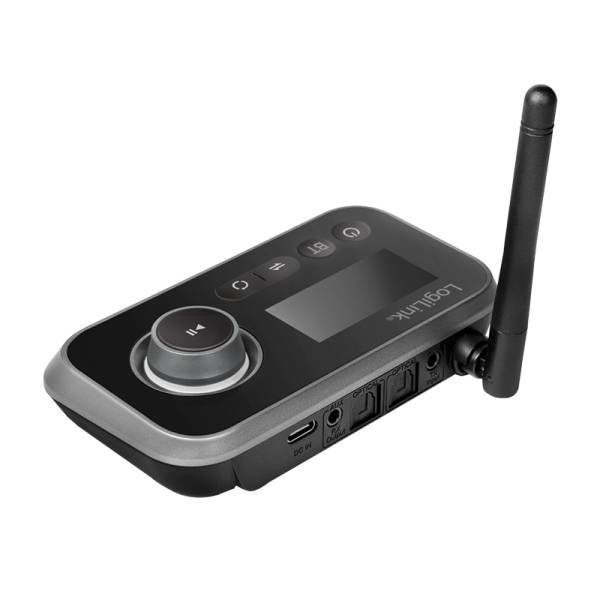 Logilink Bluetooth 5.0 Audiosender und Empfänger, bis 10m Multimedia-Technik Adapter