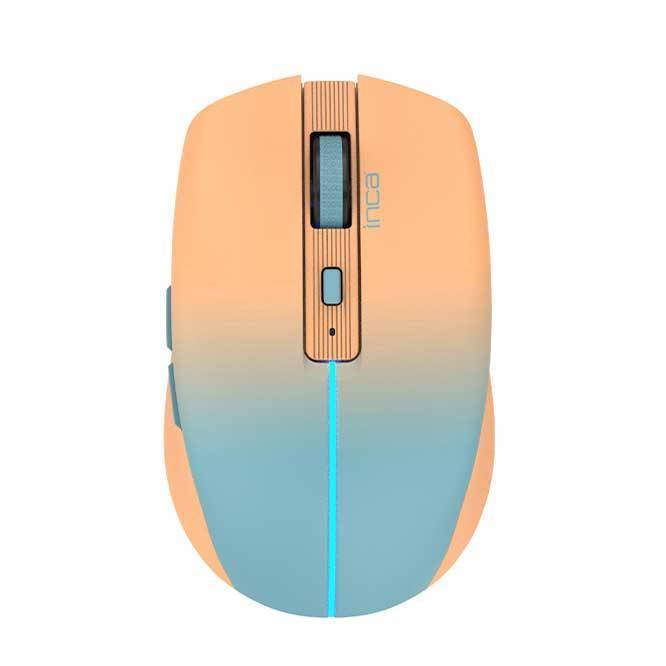 INCA Maus IWM-511RT 1600 DPI,Wrls & BT,6D Taste, Orange Eingabe / Ausgabe Mäuse & Tastaturen