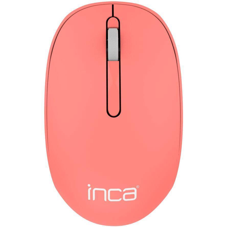 INCA Wireless Maus 1200DPI/3Tasten/2.4GHzUSB-A rosa Eingabe / Ausgabe Mäuse & Tastaturen