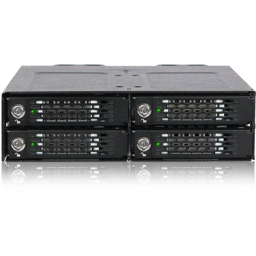 IcyDock 4x M.2 NVMe to 4x MiniSAS HD in 1x 5.25 bay mob rac Multimedia-Technik Festplattenwechselr.