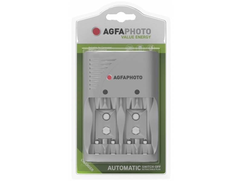 AgfaPhoto Ladegerät Value Energy für AA/AAA/9V 1St. Multimedia-Technik