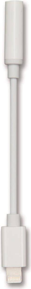 2GO Audio Adapter Luxury Stereo Lightning 10cm weiß Multimedia-Technik Apple Zubehör