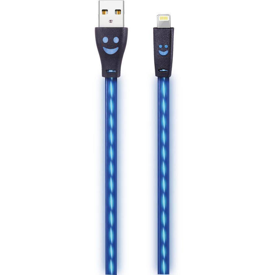 2GO USB Lade-/Datenkabel lightn. m.bl. LED-Beleuchtung 1m Multimedia-Technik Apple Zubehör