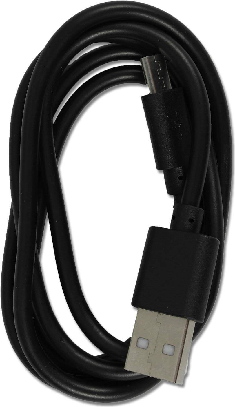 2GO USB Lade-/Datenkabel Micro-USB 1m PET-B schwarz Multimedia-Technik Kabel
