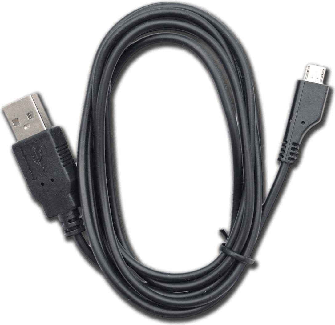 2GO USB Lade-/Datenkabel Micro-USB 1m schwarz Multimedia-Technik Kabel