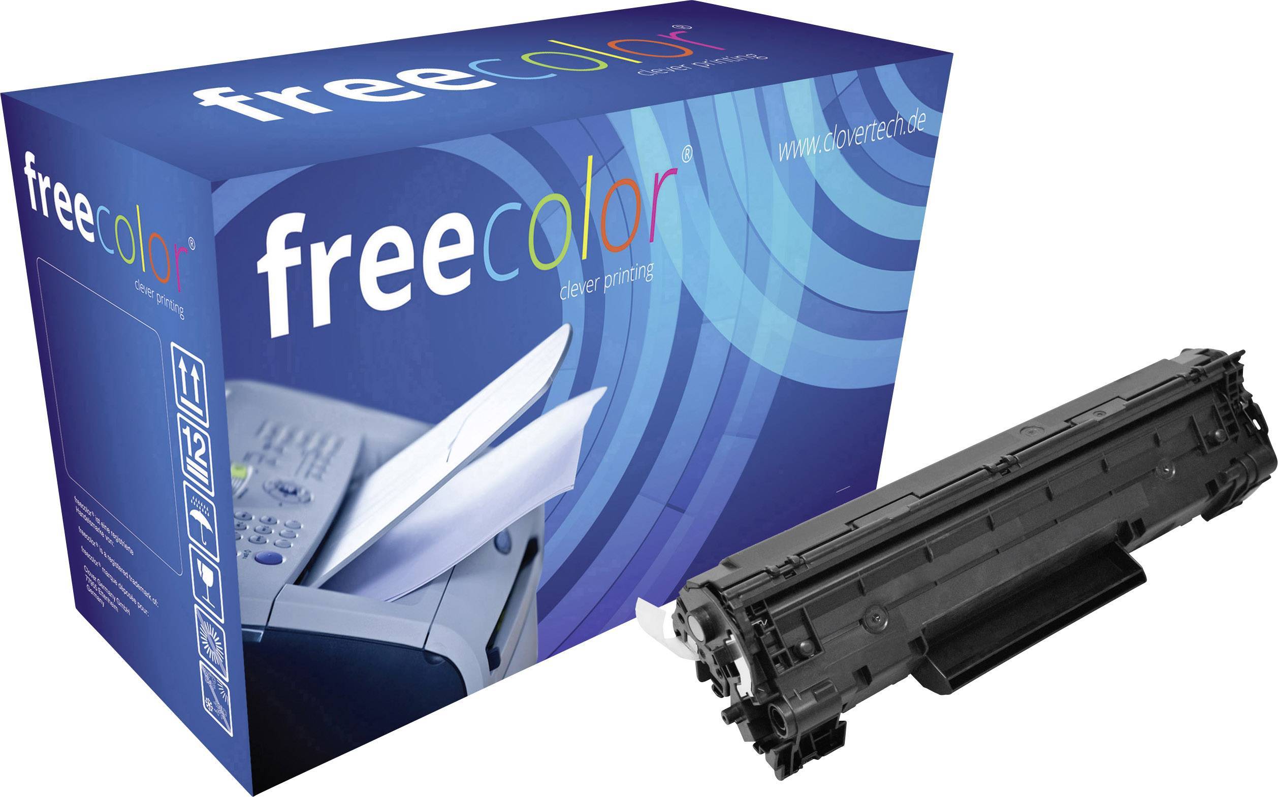 Freecolor Toner HP LJ P1102 A black CE285A kompatibel Multimedia-Technik HP