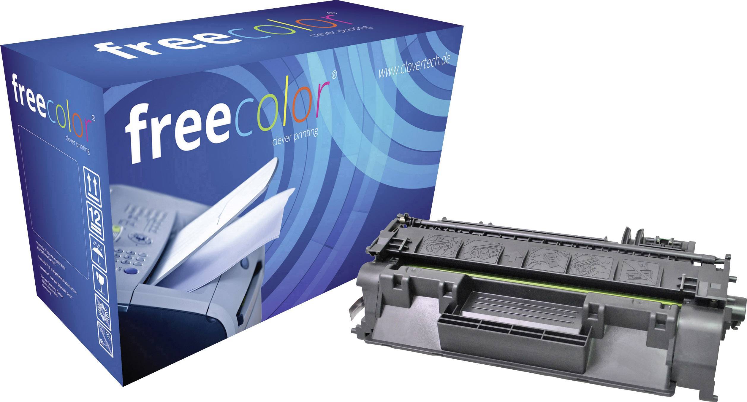 Freecolor Toner HP LJ Pro 400 MFP black CF280A kompatibel Multimedia-Technik HP