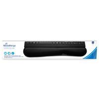 MediaRange Tastatur-Handgelenkauflage Gel/Stoff schwarz Multimedia-Technik Tastaturzubehör