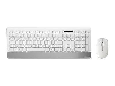 MediaRange Tastatur Highline wireless Set inkl. Maus weiss Eingabe / Ausgabe Mäuse & Tastaturen