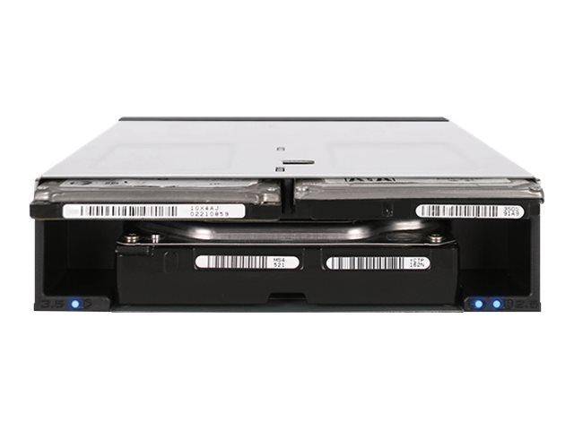 FlexiDock IcyDock 2x 2.5 + 1x 3.5 SATA/SAS to 1x 5.25 bay Multimedia-Technik Adapter