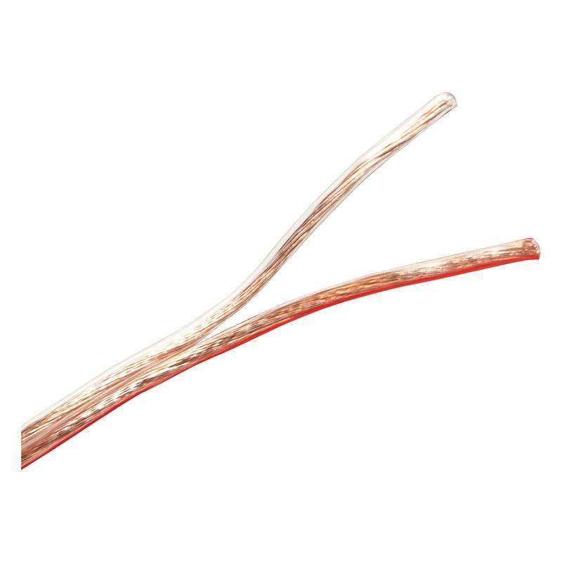 Logilink Lautsprecherkabel, 2x1.50 mm2, 100 m transparent Multimedia-Technik Audiokabel